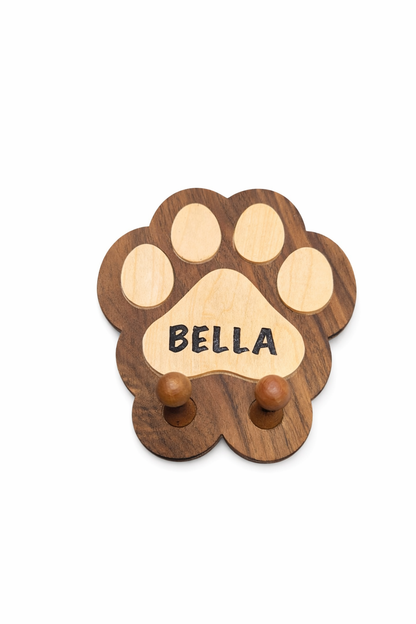 Customizable Engraved Wood Wall Organizer