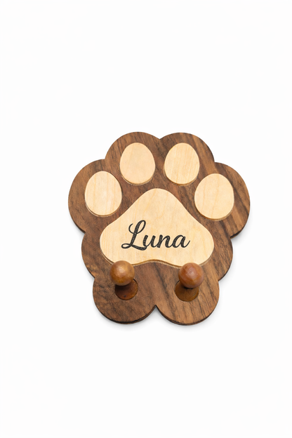Customizable Engraved Wood Wall Organizer