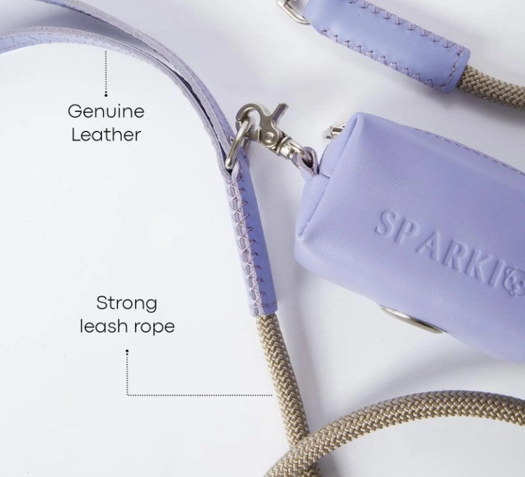 St. Barks Premium Leather Harness & Leash Collection