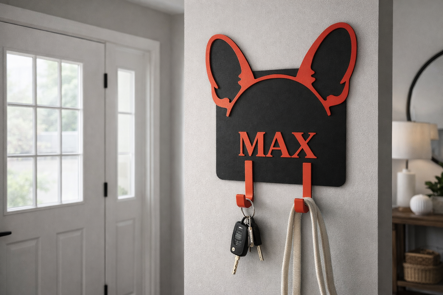 Customizable 3D Printed Wall Organizer