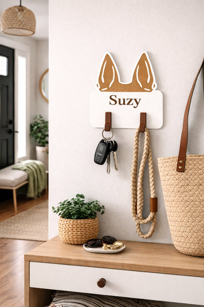 Customizable 3D Printed Wall Organizer